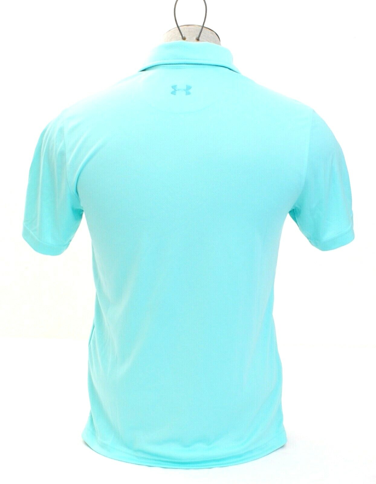 Under Armour Turquoise UA Fish Tech Short Sleeve Polo Shirt Men's NWT gallery