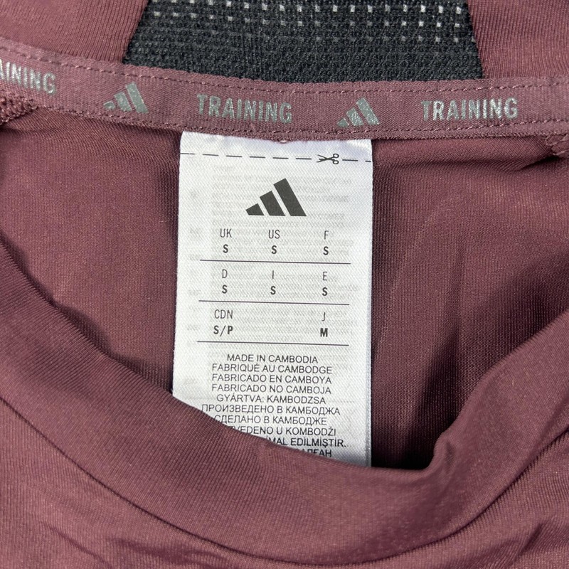 Adidas D4T INT Tank Mens Small Aurora Ruby Red Climacool Training Top Sleeveless gallery