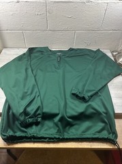 Easton Baseball 1/4 Zip Pullover Size XL Long Sleeve Green