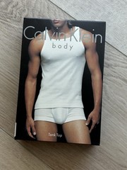 NEW Vintage Calvin Klein Body Tank Top White Medium underwear