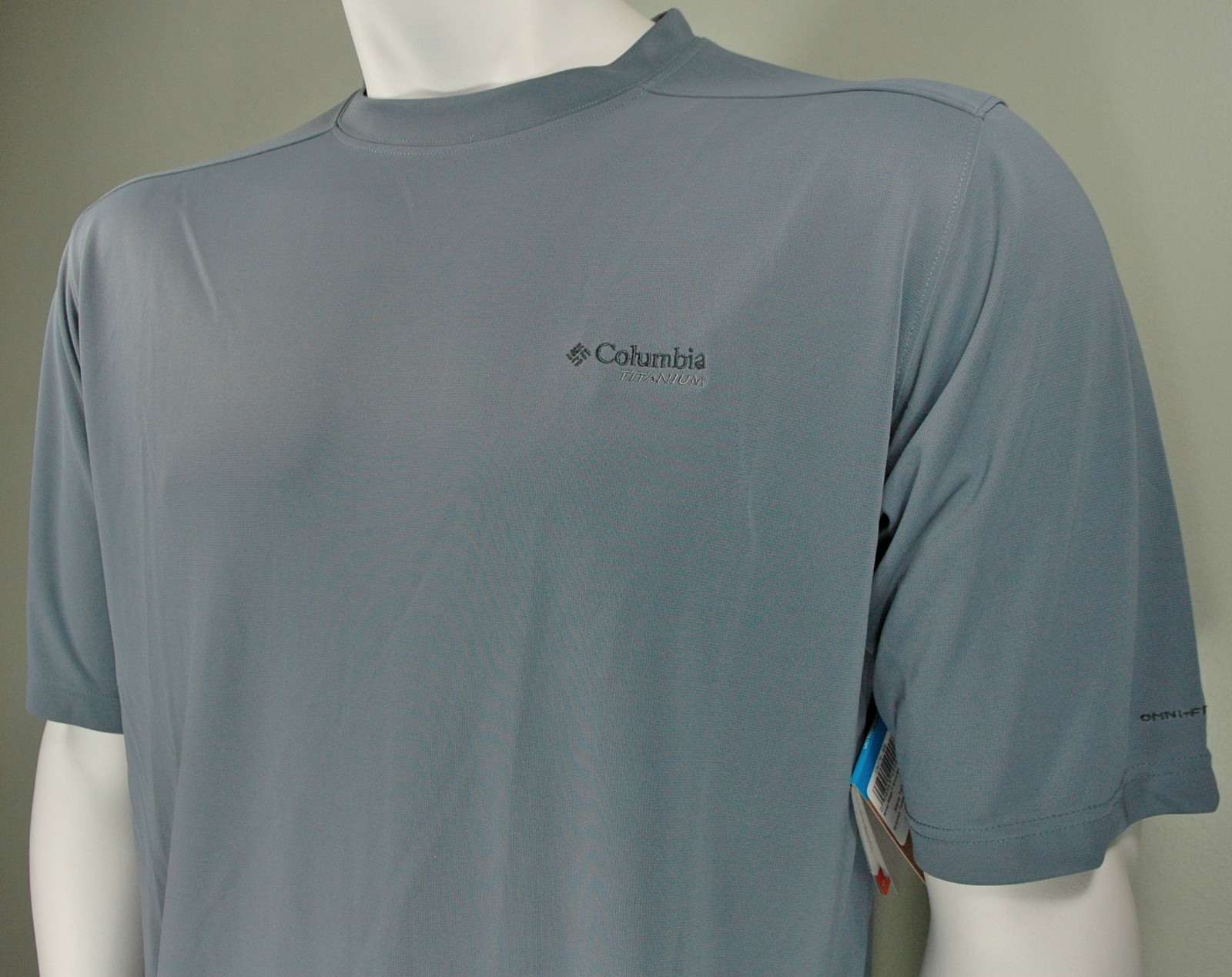 NEW Columbia® Silver Ridge™ Mens Big & Tall Short Sleeve Crew T-Shirt (Mercury) gallery