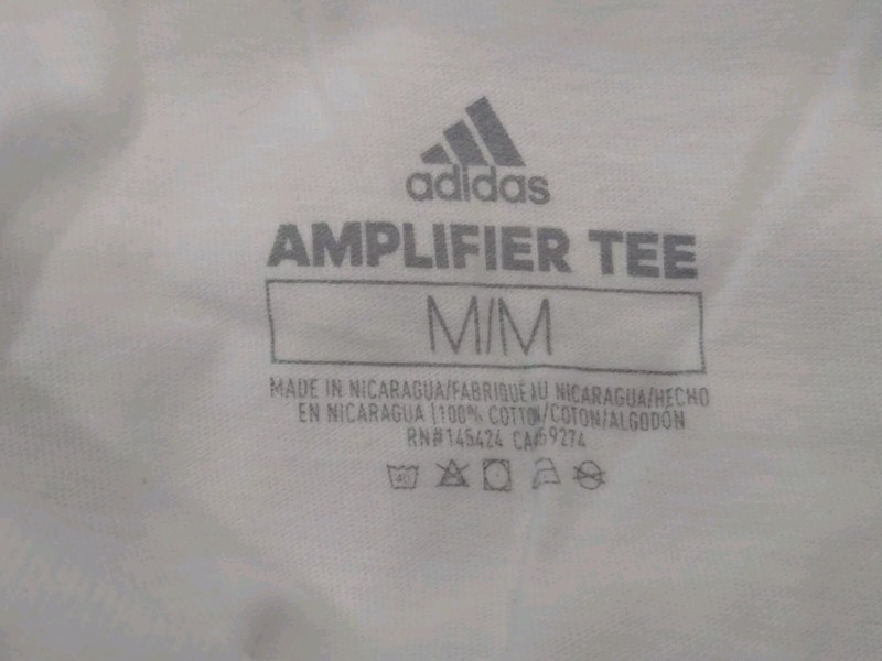 Adidas Mens Badge Of Sport S/S T-Shirt - ED9606 - White / Black - Size: M - NEW gallery