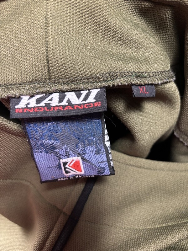 Vtg Karl Kani Endurance Hunter Green XL Long Sleeve Jersey gallery