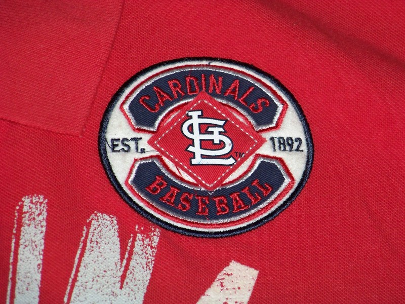 G-III Sport By Carlton Banks St Louis Cardinals Men's Polo Shirt NWT gallery
