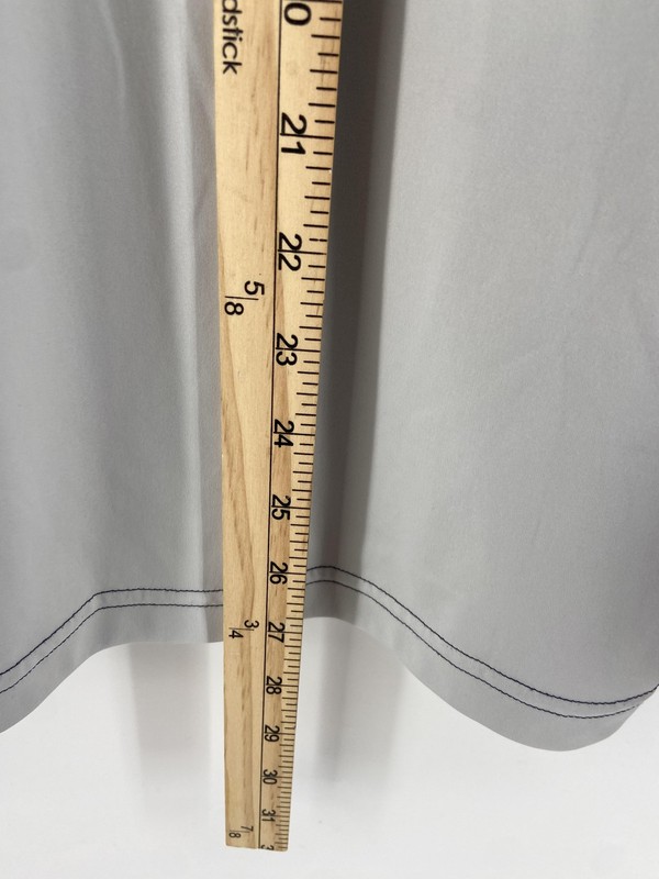 Simms Shirt Mens Medium Gray UPF 50 Fishing Capilene Beach Long Sleeve Stretch gallery