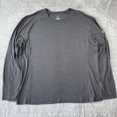 Kuhl Intent Krew Gray Long Sleeve Performance Shirt Men’s XXL Hiking Athletic