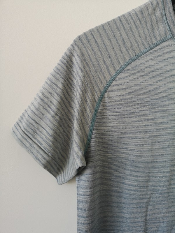 NWT LULULEMON WVCH/WHTO Blue Silver Metal Vent Tech SS 2.0 Top Shirt Men's XL gallery