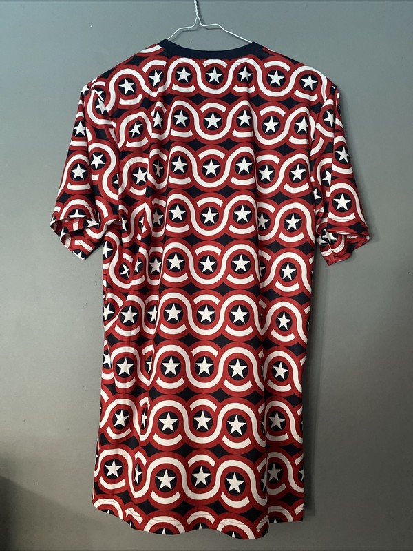 ADIDAS x MARVEL Captain America MLS Soccer Jersey Men’s Sz M *NEW* HT3237 $70 gallery