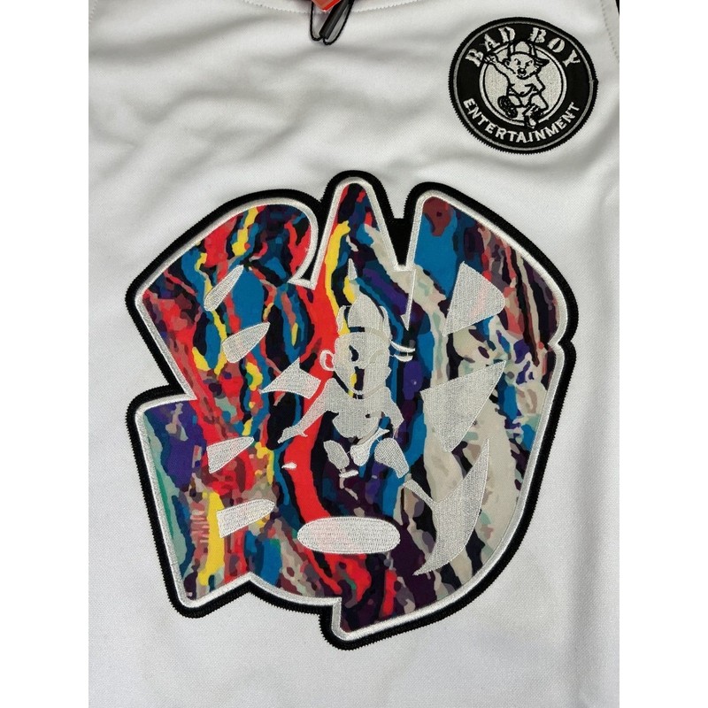Headgear Classics Bad Boy Coogi Basketball Jersey White Men's Small NWT gallery