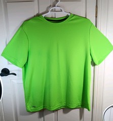 Starter Dri-Star Tee Mens Size XL 46-48 Green Apple Activewear Moisture-wicking