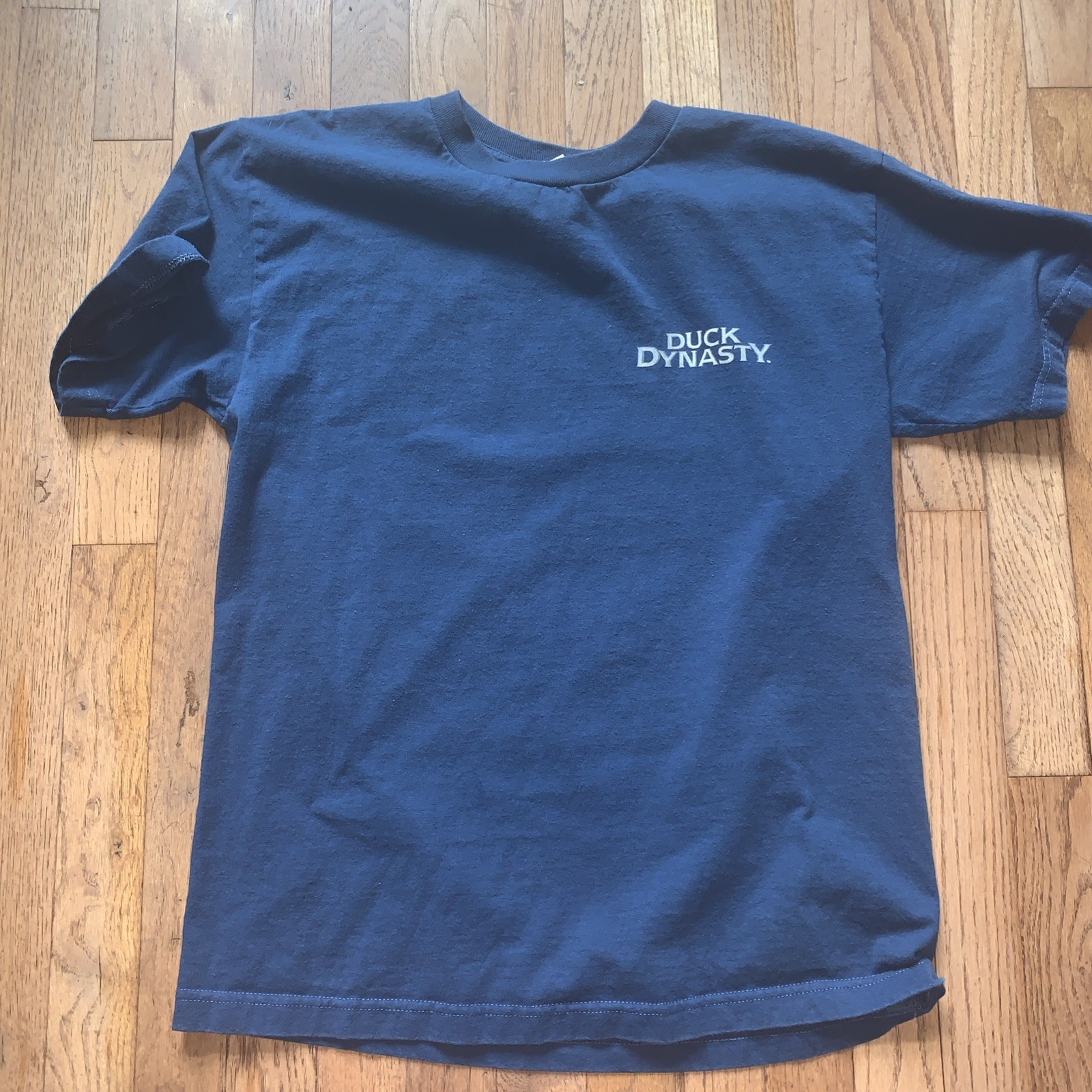 Alstyle￼apparel and Activewear Men Short Sleeve M Blue Duck Dynasty gallery
