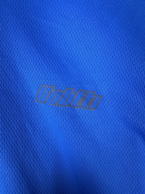 bpbtti Cycling Shirt Mens XL Blue Half Zip Short Sleeve Bike Jersey Pockets gallery