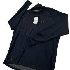 Nike Running Division Element 1/2 Zip Mid Layer Dri-Fit Men 2XL Black FZ0620 New