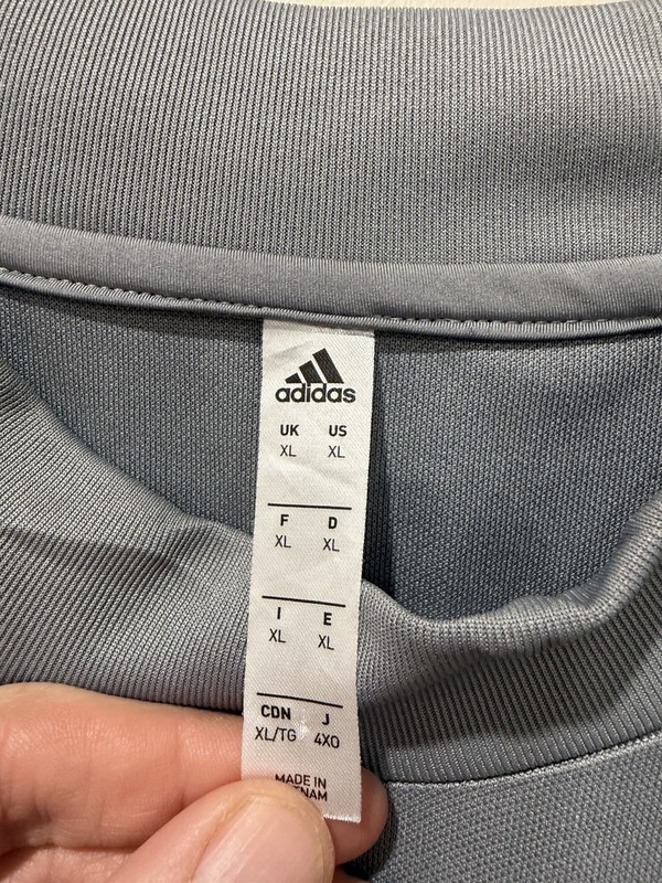 Adidas Philadelphia Union Pregame Long Sleeve Warm Up Jersey Gray Size XL 2018 gallery