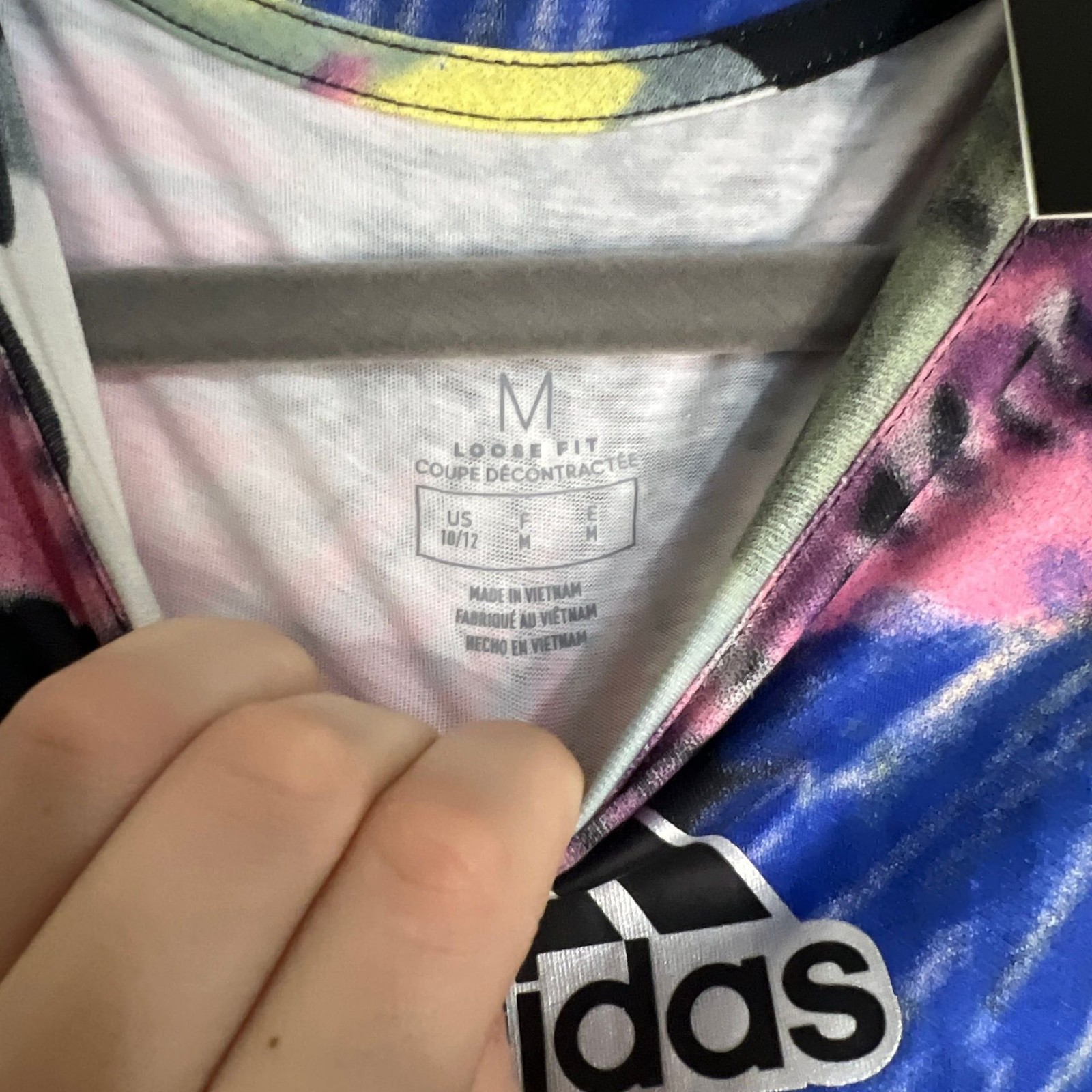 adidas Girls Short Sleeve Oversized tee gallery