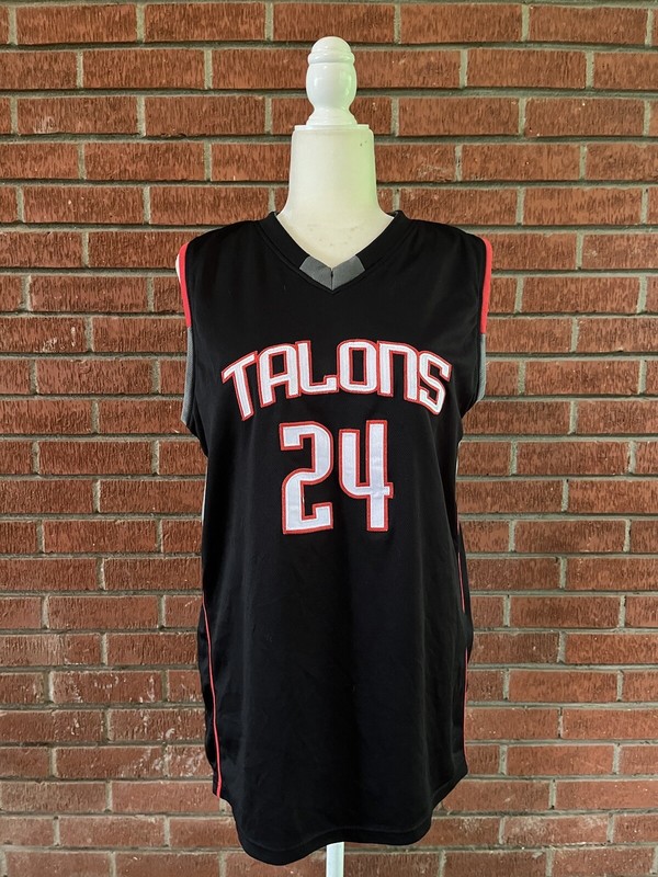 Reversible Sleeveless Red White & Blue #24 Eagle Jersey Pullover Activewear Lrg gallery