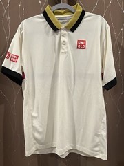 UNIQLO x KEI NISHIKORI French Open 2020 Dry-Ex Tennis Polo Shirt Men’s Size M