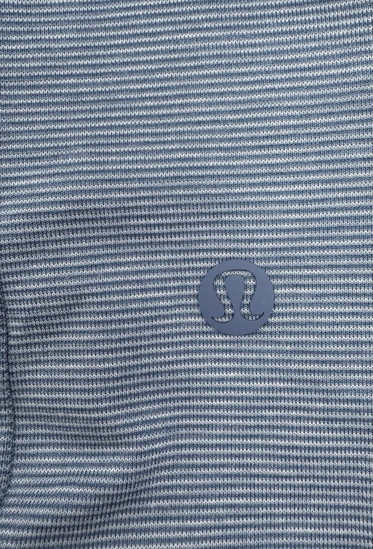 Lululemon Evolution Polo Short Sleeve Size XL Blue gallery