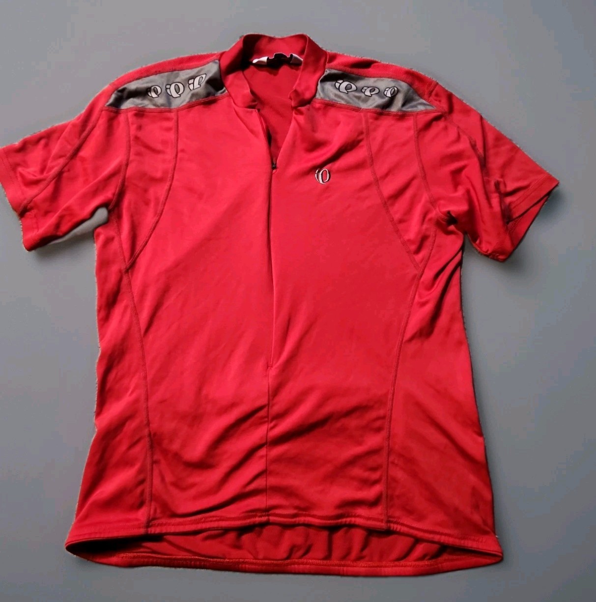Pearl Izumi Red 1/4 Zip Active Pullover Bike Jersey Mens Large gallery