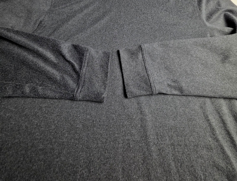 Greg Norman Performance Hooded Long Sleeve T Shirt Gray Mens Large gallery