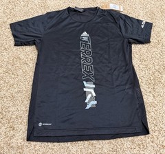 Adidas Terrex Short Sleeve Agravic Trail Running Shirt Black Size XS