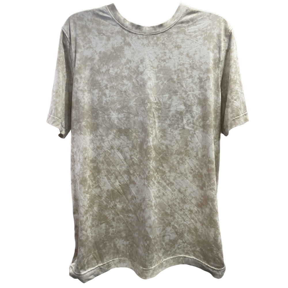 OLD NAVY Men’s S Active Dry Cool White Cream Short Sleeve T-Shirt Athletic Wear