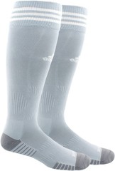 Adidas Copa Zone Cushion IV Over-the-Calf Socks – Light Grey/White, S