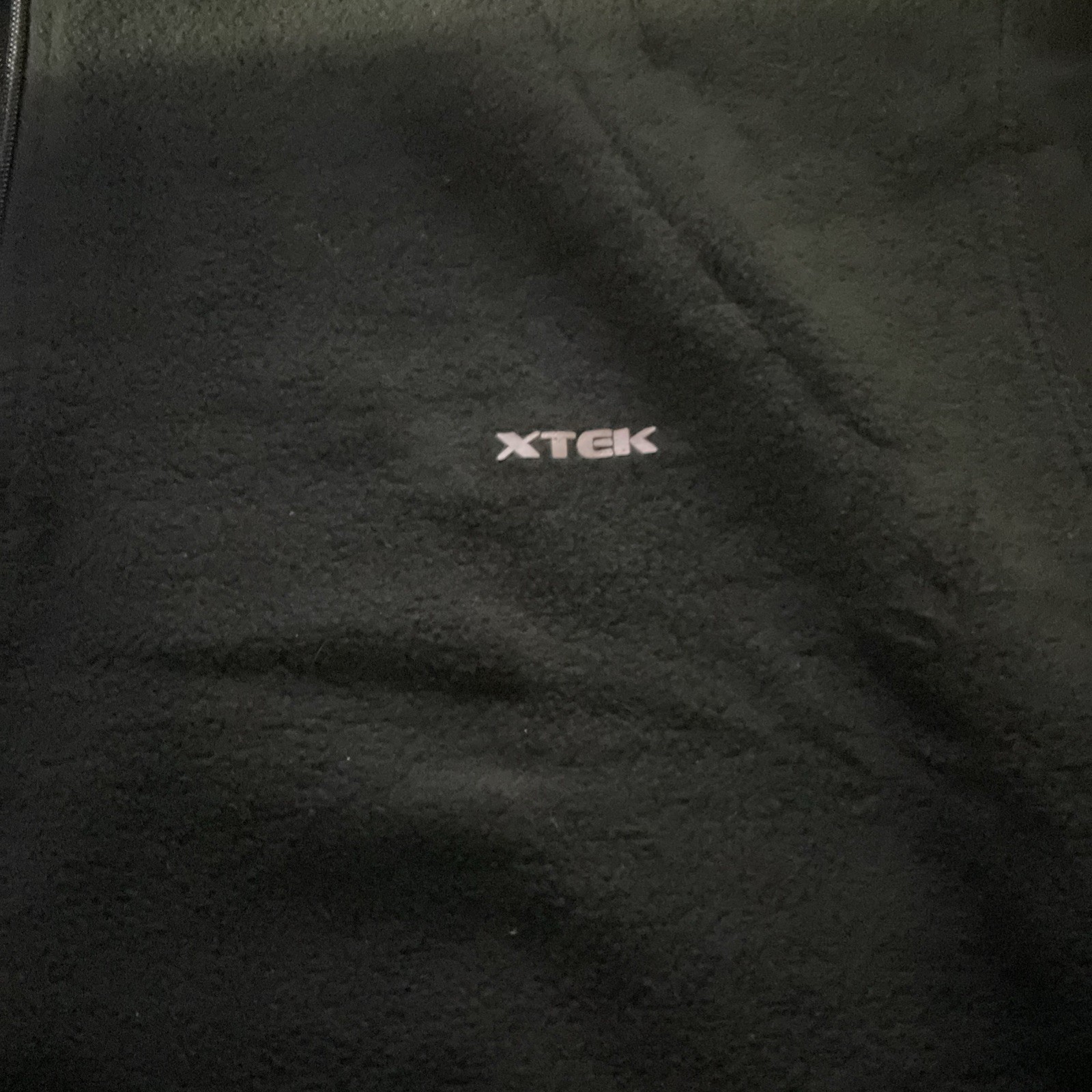 XTEK Performance Base Layer Zip Mock Stretch Microfleece, Medium Black gallery