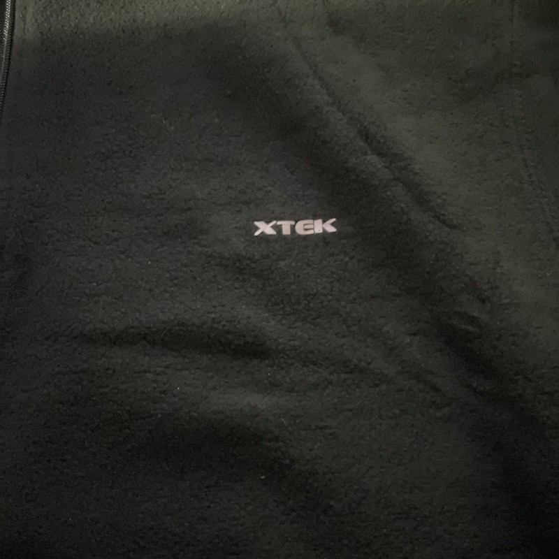 XTEK Performance Base Layer Zip Mock Stretch Microfleece, Medium Black gallery
