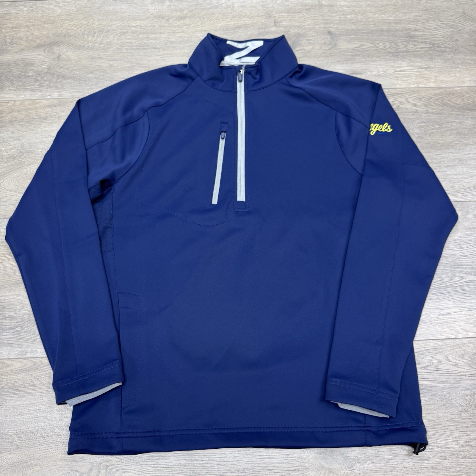 Zero Restriction Tour Series Blue Angels Foundation 1/4 Zip Pullover Sz M Golf gallery