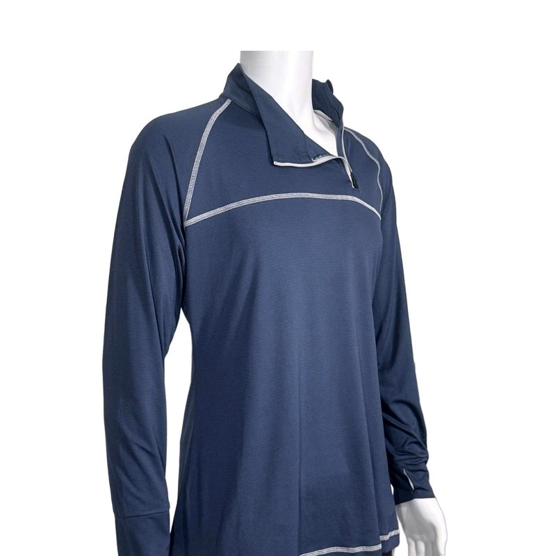Columbia Golf Mens Long Sleeve Quarter Zip Pullover Shirt Blue XL/TG Outdoor gallery