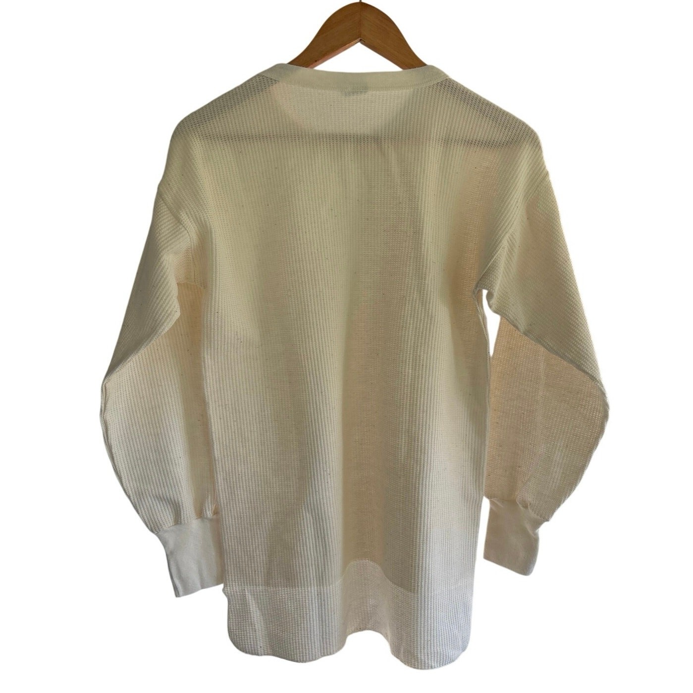 Vintage Arctiknit Waffle Knit Thermal Shirt Men's Extra Large Beige Cotton Blend gallery