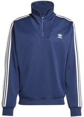 Nwt adidas® Men’s SMALL Adicolor Funnel Neck Track Top in Night Indigo Bin 3s