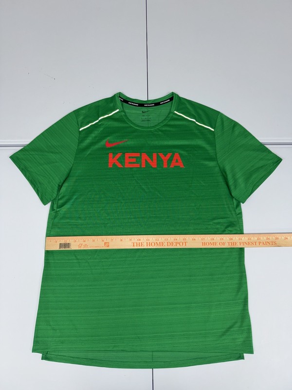 Nike Running Dri Fit Kenya Team Issued Running Shirt Green CT0105-320 Pick Size gallery