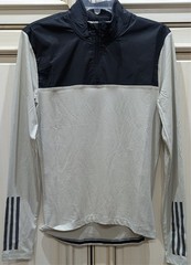 NEW Men’s Small Adidas The Gravel Cycling Long Sleeve Jersey IP2699 – Putty Grey