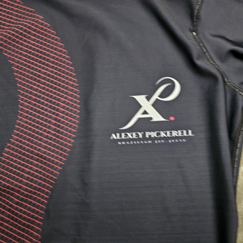 Origin Maine USA Shirt Men Small Blue Long Sleeve Alexey Pickerell BJJ Rashguard gallery