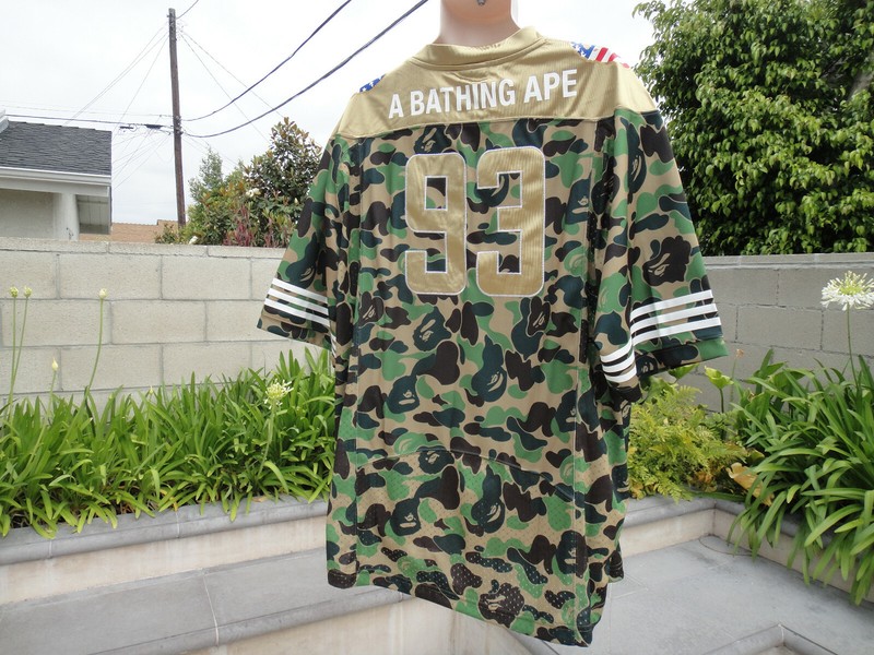 a bathing ape BAPE x adidas SB JERSEY, Camo DW9285, Medium, Large or XXLarge gallery