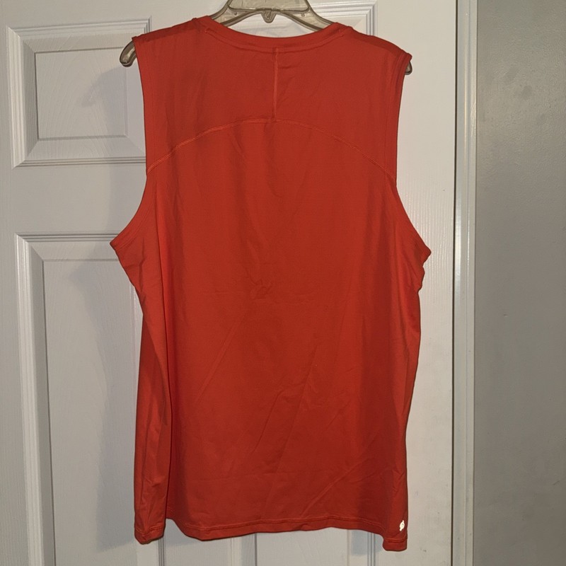 Peloton Men's Tank Top, Orange, Medium, New! Retail $50 gallery