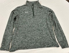 Under Armour 1/4 Zip Pullover Mens Large Heatgear Stretch Athletic Casual