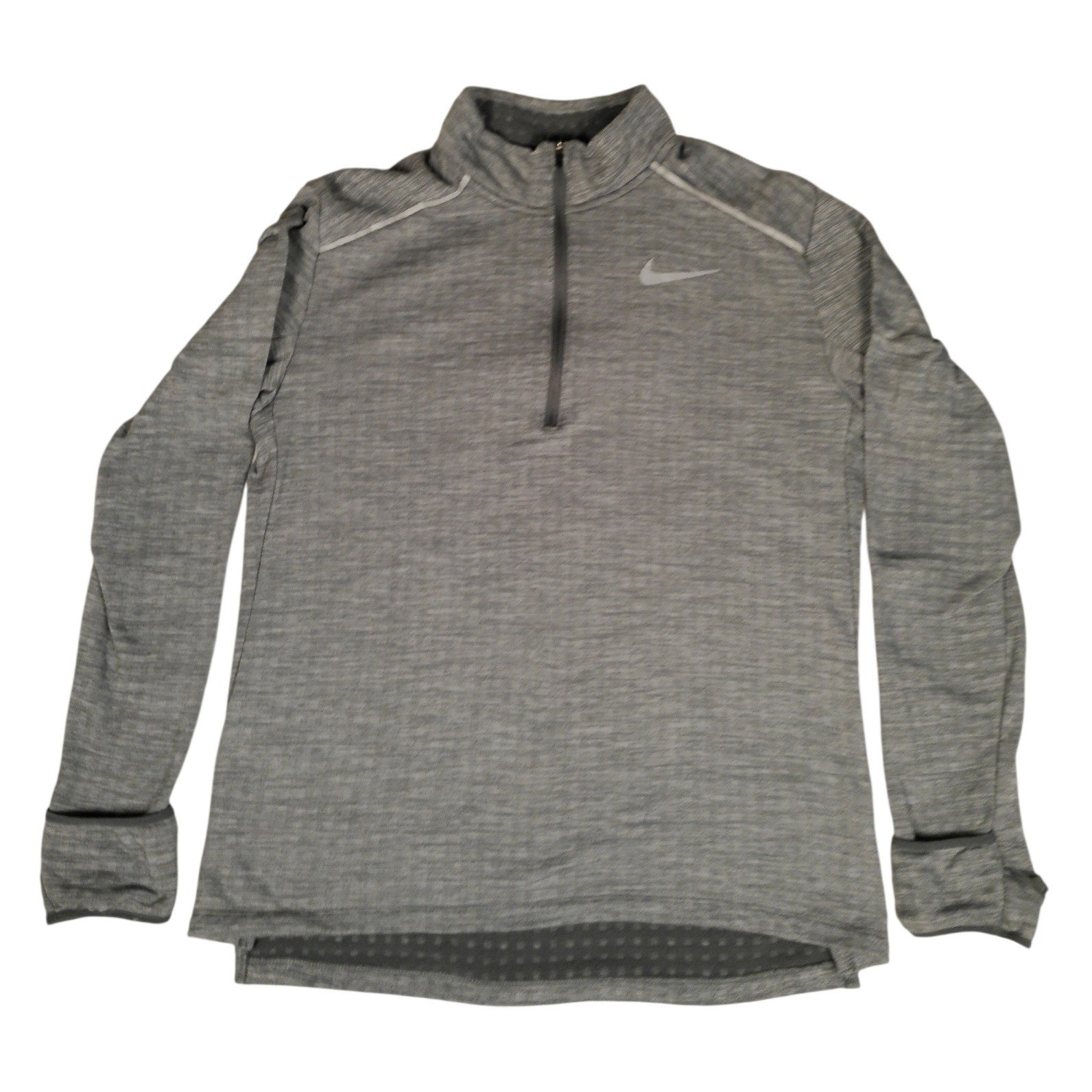 Nike Running Element Sphere 1/2 Zip Pullover Mens Medium Gray Heather 703156-011 gallery