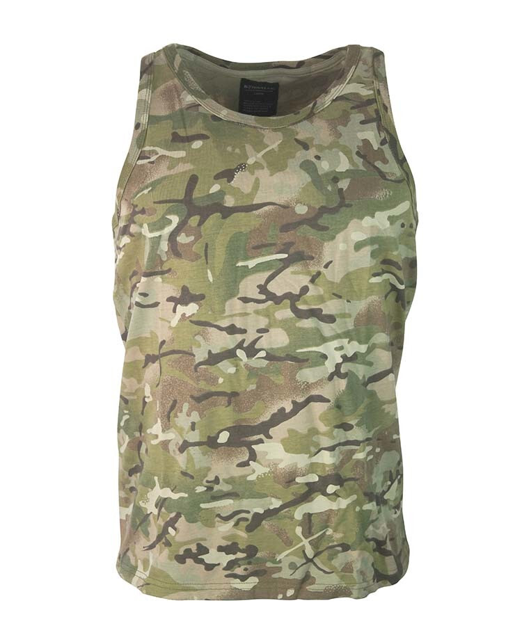 Kombat - Military Style BTP Camouflage Vest Top - Casual MTP-style Vest gallery