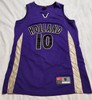 Nike Team Basketball Jersey Holland #10 Purple & Gold Small gallery