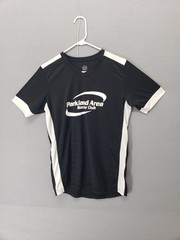 Parkland Area Soccer Club Shirt Mens Small Black White Admiral VaporDraw Jersey