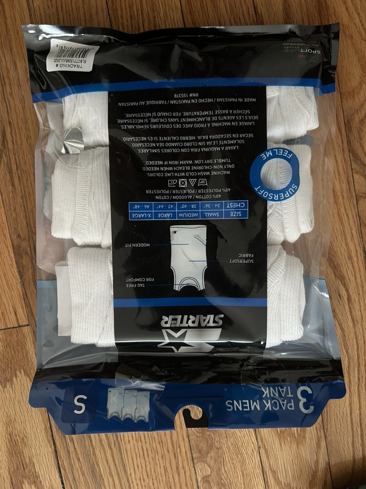 3 Pack Starter Tank Top | Breathable| Super Soft| 60% Cotton gallery