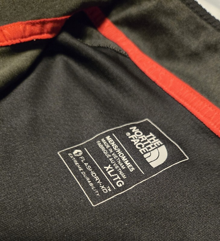 The North Face Flash Dry XD 1/4 Zip Pullover Mens XL Gray Long Sleeve Active gallery