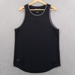 Bylt Premium Basics Tank Top Mens Large Black Lux Drop Cut Performance Training