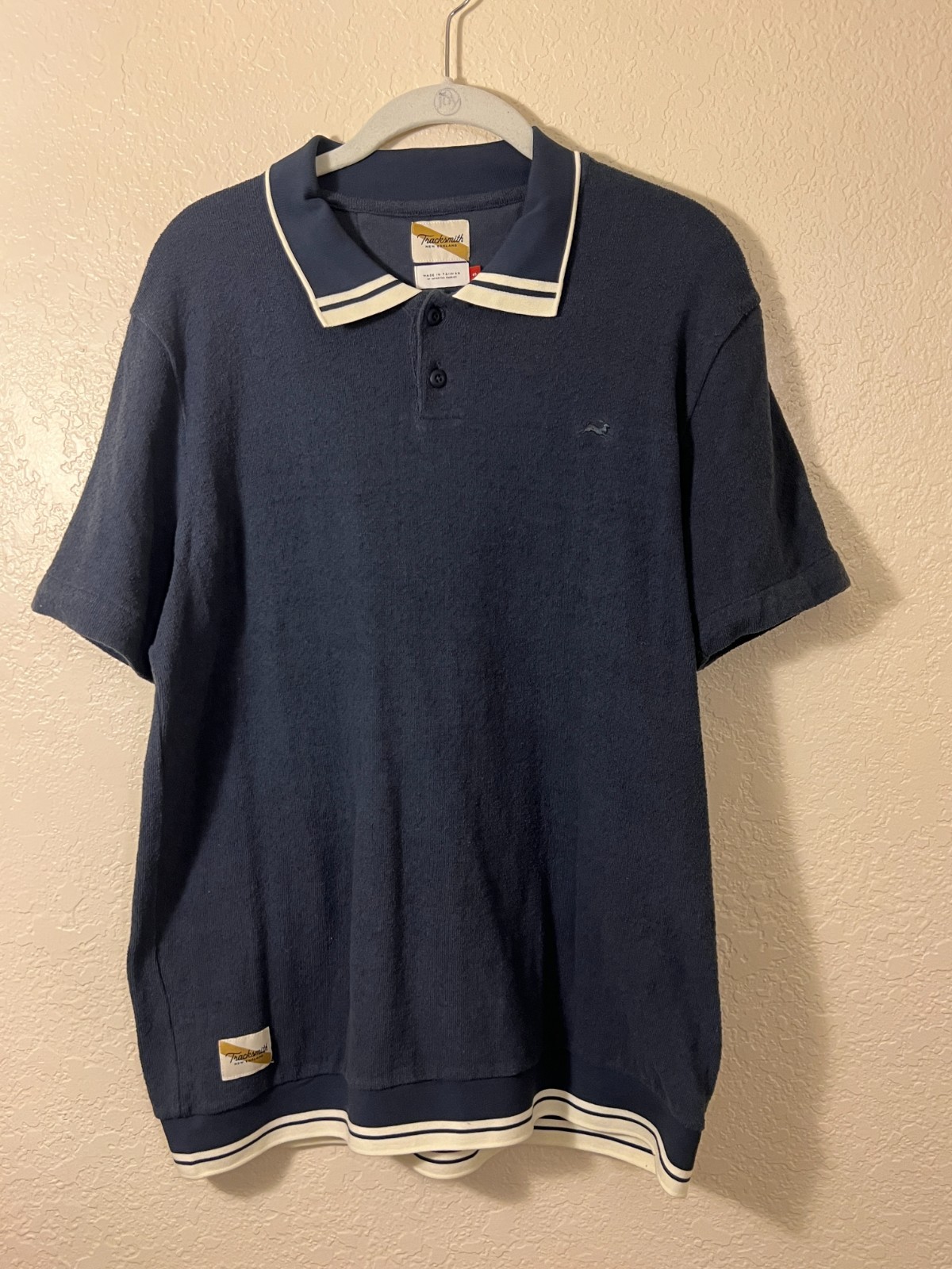 Men's Tracksmith Terry Polo, size Small gallery