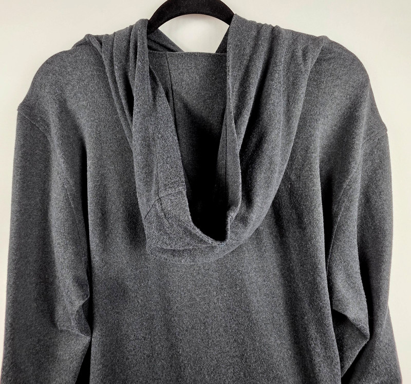 Greg Norman Performance Hooded Long Sleeve T Shirt Gray Mens Large gallery