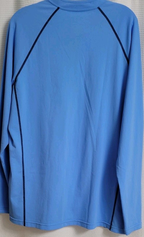 Coolibar Jacket Full Zip Men’s Size Large Blue (H11) gallery