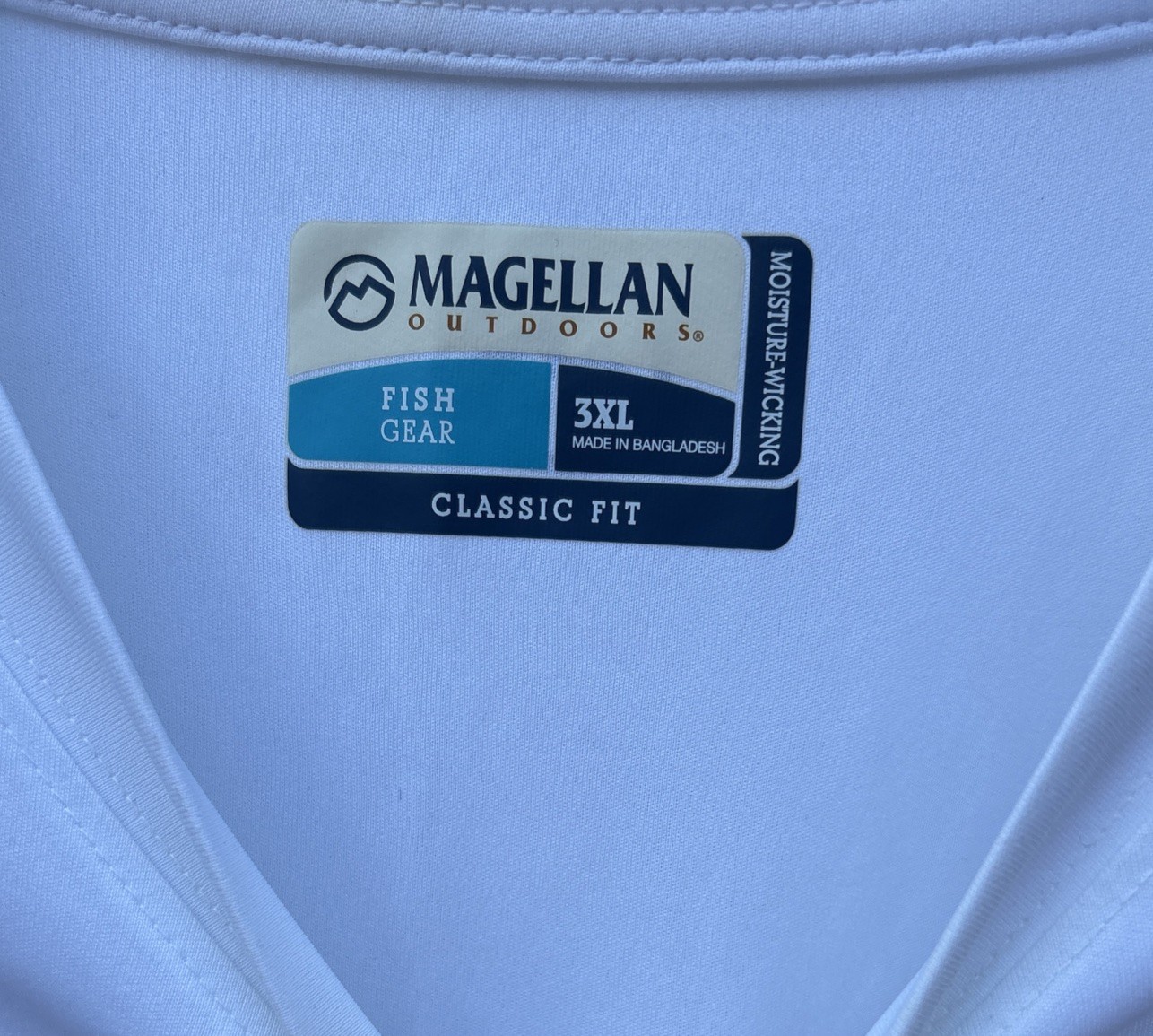 Magellan Outdoors SPF Long Sleeve Sun Swim Shirt. Classic Fit Size 3xL Men’s gallery
